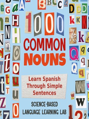 cover image of 1000 Common Nouns